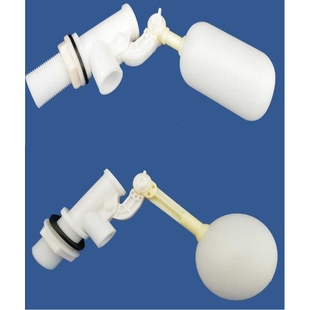 大流量无压浮球阀鱼缸底滤水箱塑料浮球阀进水阀可调节水位开关!