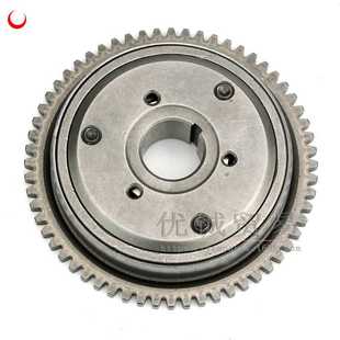 GY6125cc超越离合器3珠 150启动盘 高性能启动离合器配件 125 GY6