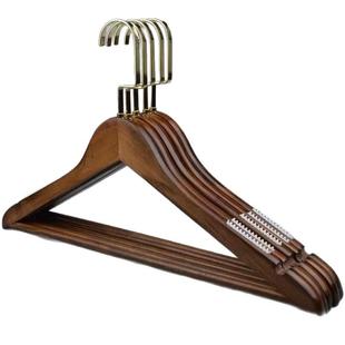 木衣架子挂衣架实木防滑无痕服装店衣柜衣撑子男女衣架家用