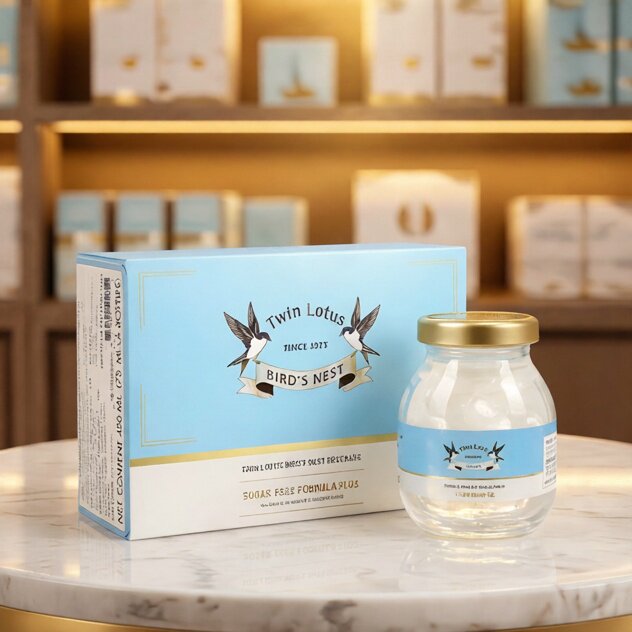 山姆 双莲TwinLotus泰国进口即食燕窝木糖醇型75ml*6高端鲜炖