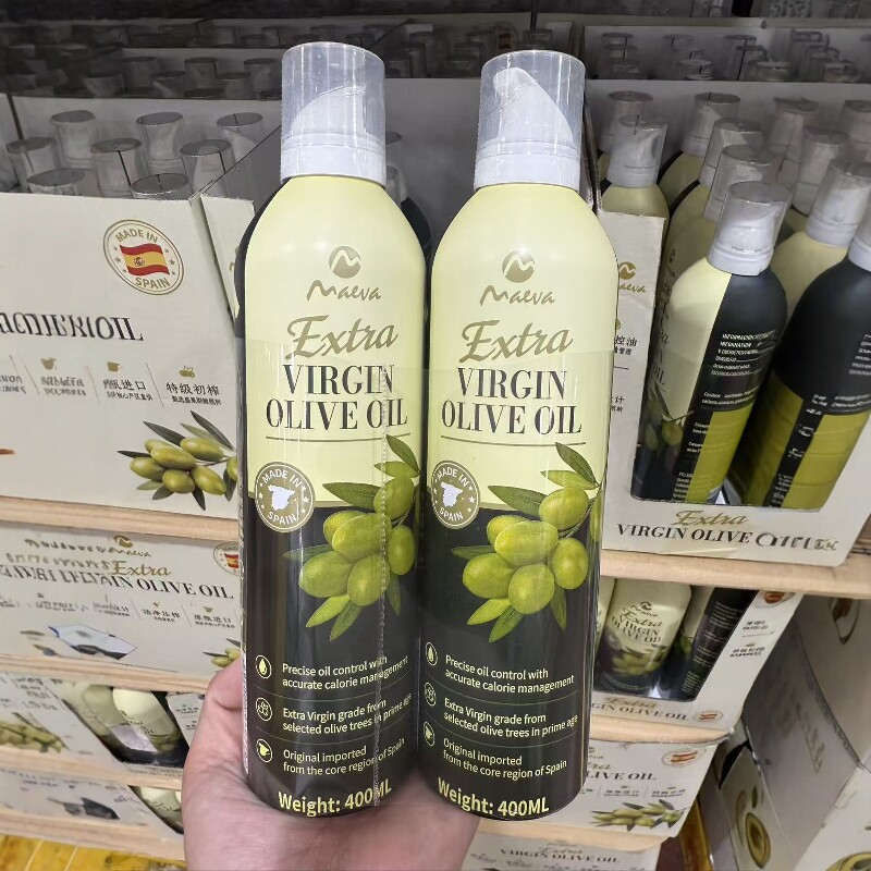 山姆特级初榨橄榄油西班牙进口橄榄油喷雾瓶家用食用油健康营养图片
