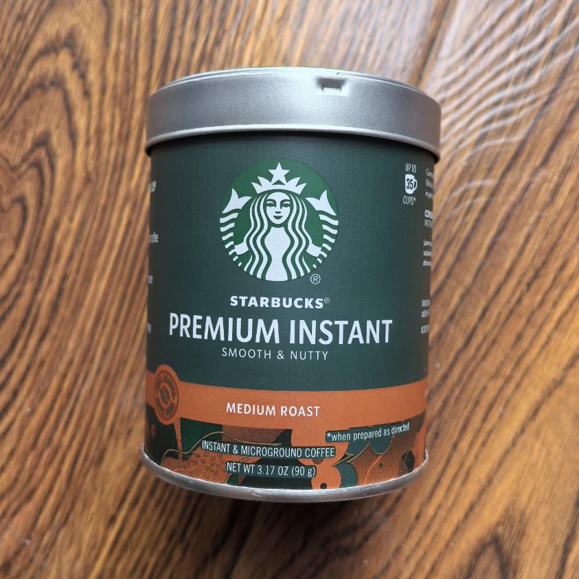 美国正品 星巴克Starbucks VIA速溶无糖纯免煮黑咖啡粉90克