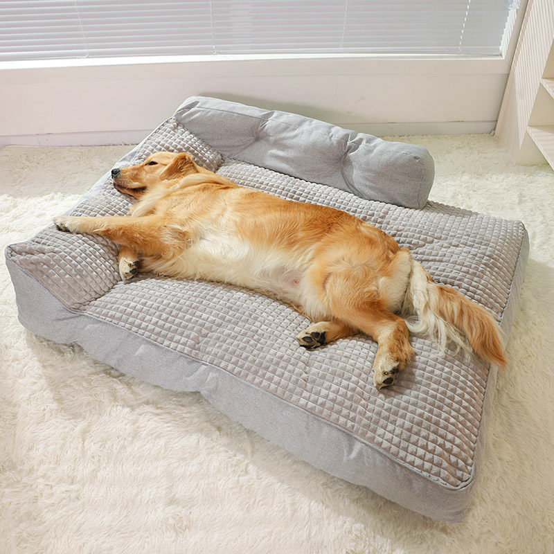 狗窝四季通用大型犬宠物垫子冬季保暖可拆洗狗垫S子狗牀沙发狗狗
