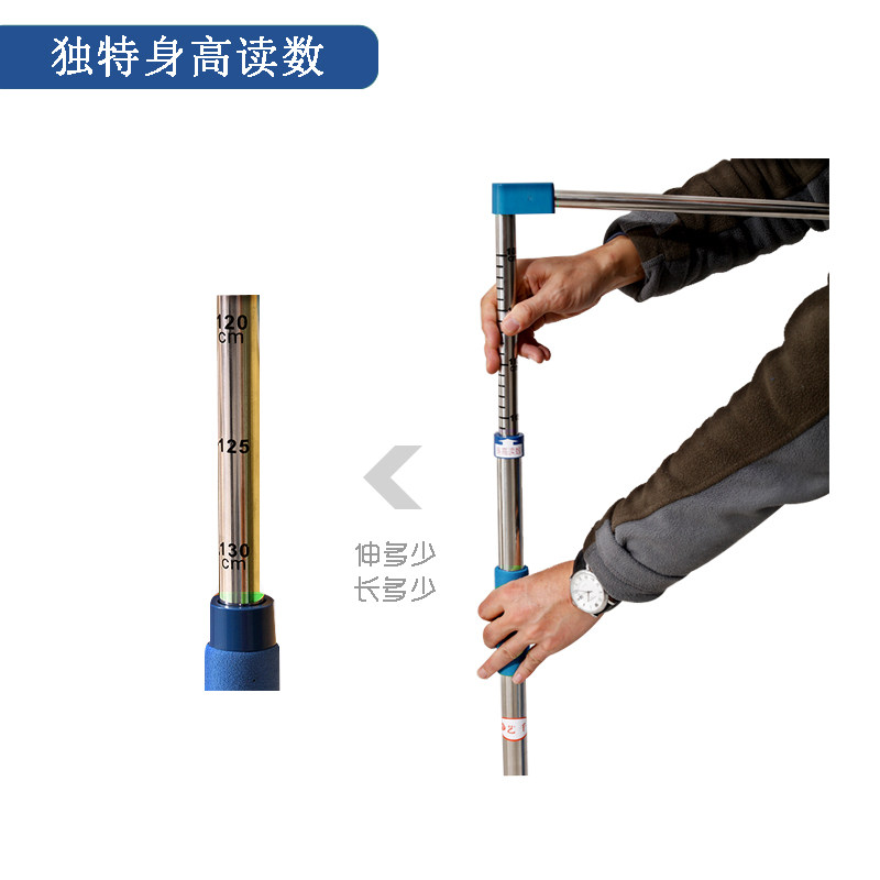 儿童小孩身高测量仪量身高t仪尺移动便携测高神器成人精准家用2米