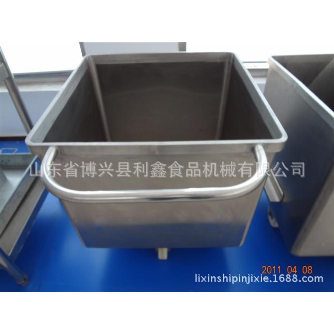 不锈钢肉料车不锈钢料斗车食品料车食品厂推料车