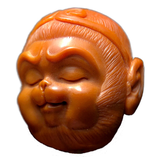 橄榄核单籽d核雕单颗猴子手链吊坠挂件雕刻孙悟空背云大圣手串配