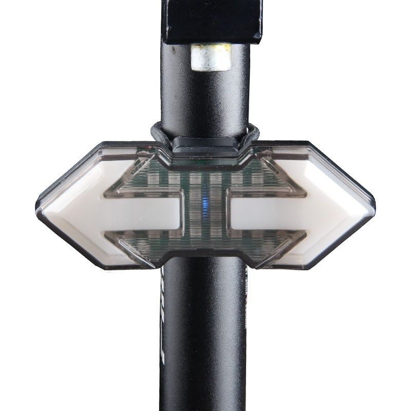 自行车尾灯警示灯智能遥控USxB充电转向灯刹车夜骑超亮骑行转向灯