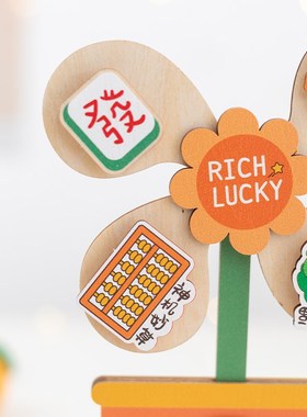 阿楹 工位解压招财聚宝盆开业暴富旺事业运O摆件乔迁玄关礼物潮玩