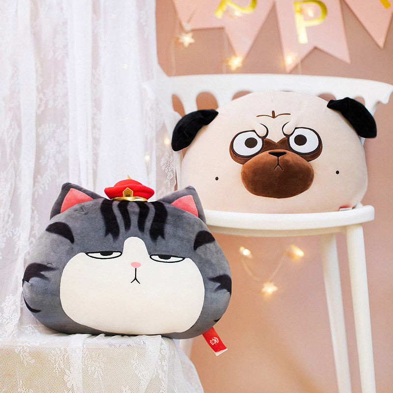 吾皇万睡猫咪长条抱枕公仔毛绒玩偶E布偶娃娃玩具靠垫抱着睡觉女