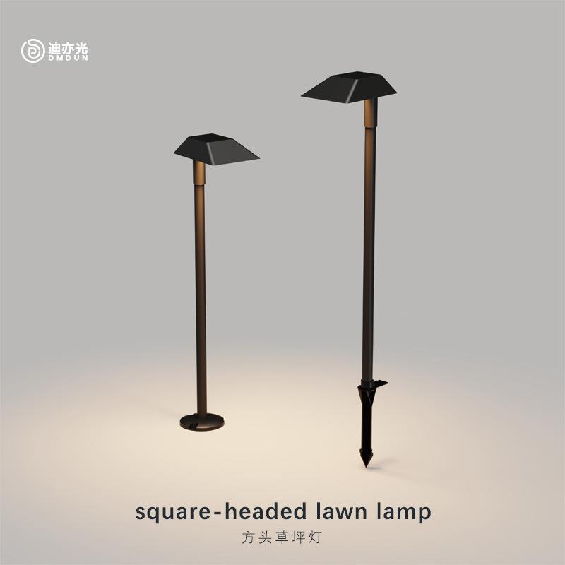 草坪灯户外防水草地12v24v低压接电led草地灯庭院别墅花园景观灯