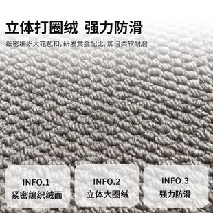 菠萝圈厨房地g垫长条脚垫防滑家用耐脏防水垫子吸水吸油地毯定制