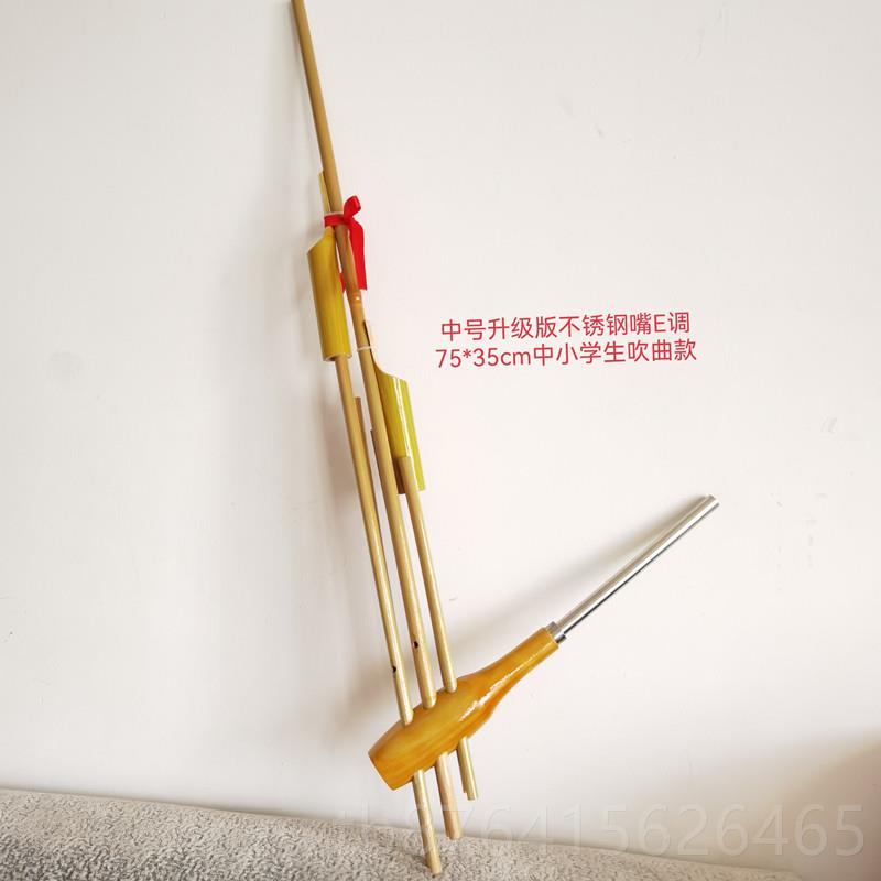正品小民族乐初器中号升级版不钢吹嘴锈六管六音芦笙苗族侗族中学图片