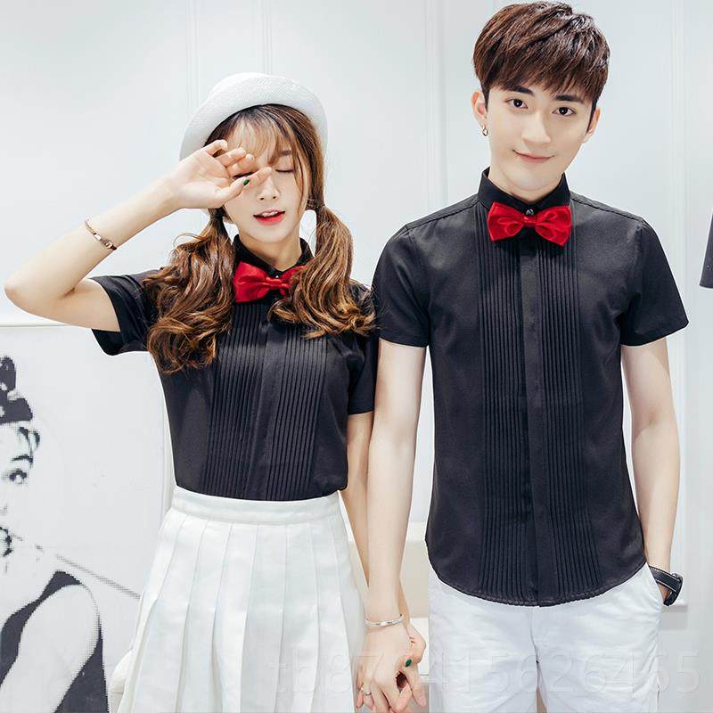 正品美发型师理男发店发师夜店酒吧KTV服务员工作服女长短袖衬衬,男装,衬衫,淘宝优惠券,粉丝福利购,淘宝优惠卷