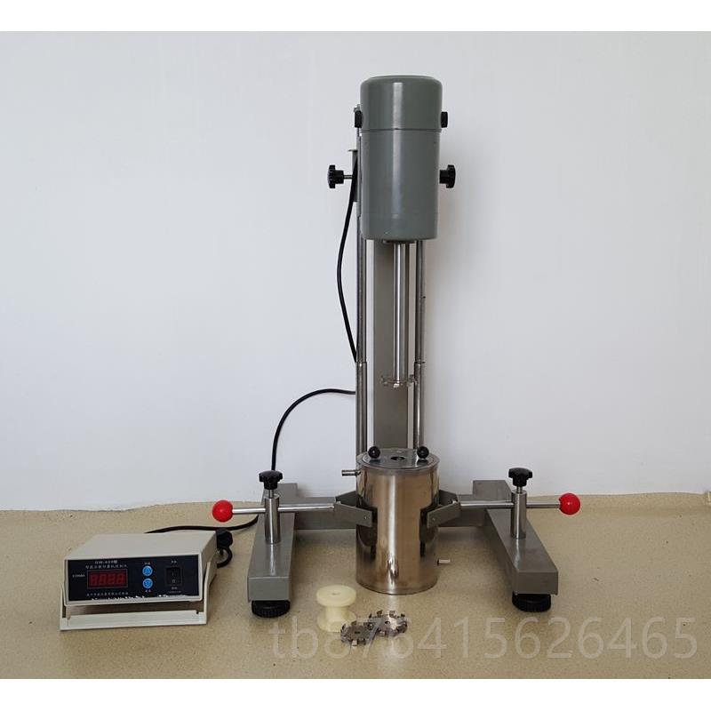 正品定变频分机高速分散型搅拌机实验室数散显电动时可调自动升降