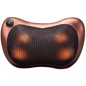 正品 颈椎按摩枕部头部腰颈部按车载摩器家居按椅电动靠枕礼 充电式