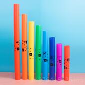 正品 音儿童教夫具8音 幼儿园八音音筒奥尔打击乐器中低音高响乐管