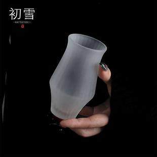 {烟霭空蒙杯 江上芳草渡头晴}中古杯日式岩茶杯闻香杯 清酒主人杯