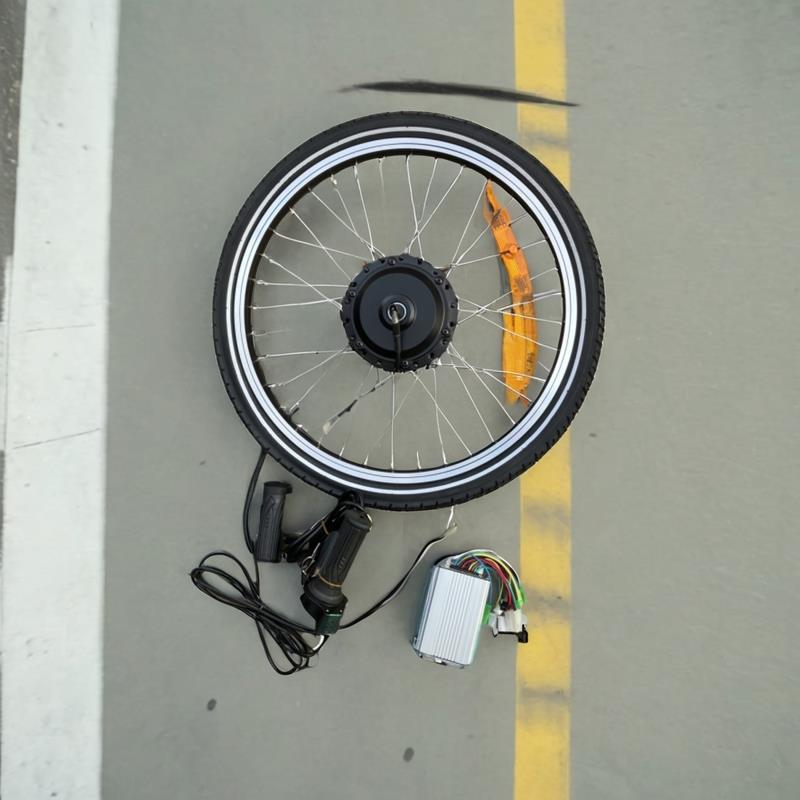 无刷马达20寸轮组 36ｖ电机48ｖ轮毂马达老年三轮人力休闲车前轮