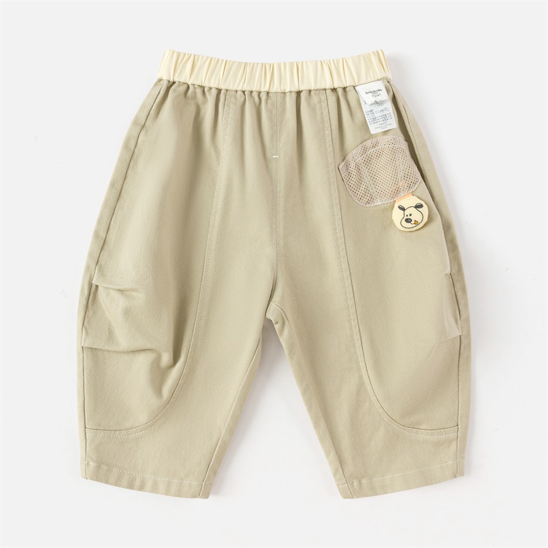 巴拉巴拉童装裤子婴儿长裤男童运动裤2025新款时尚潮200125108103