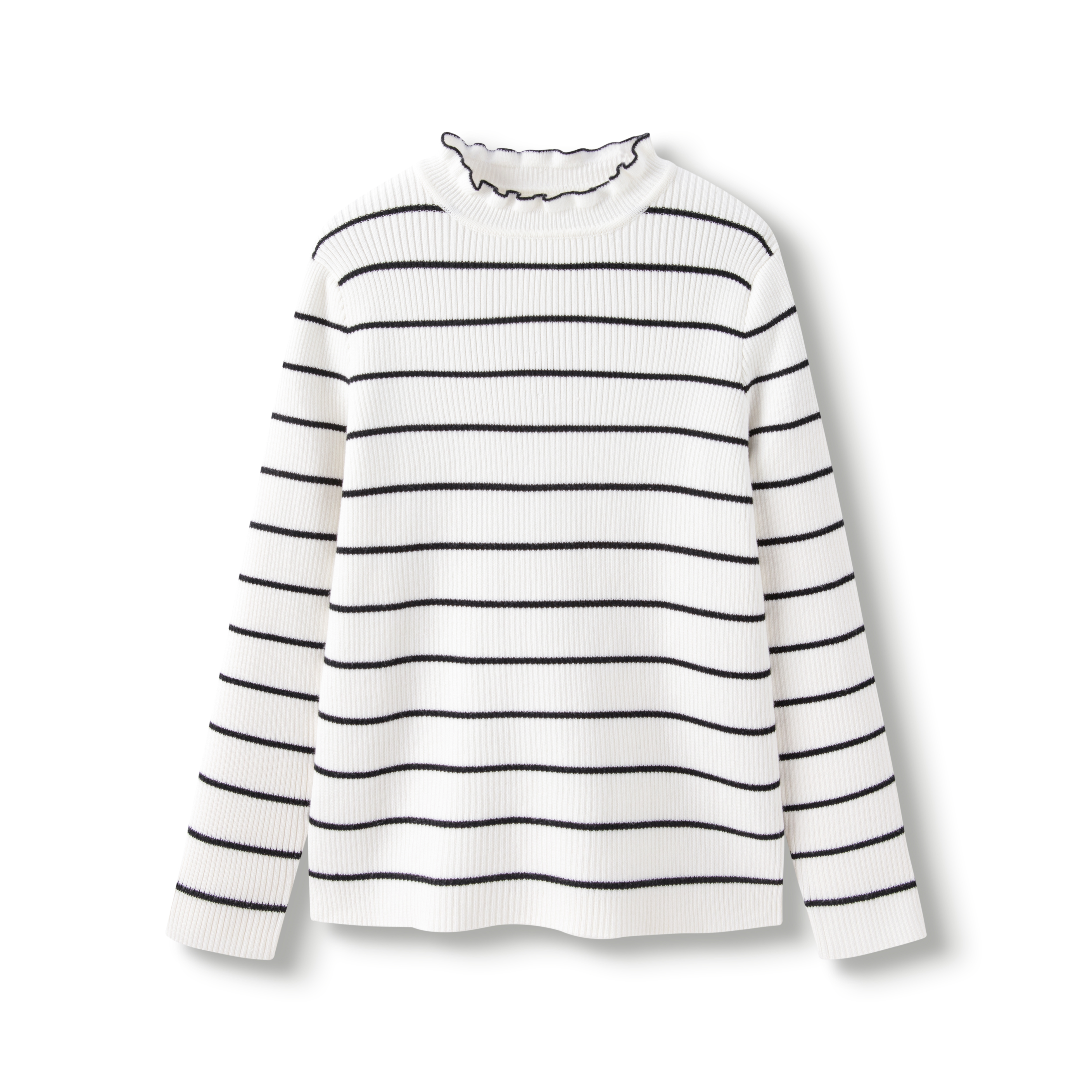 巴拉巴拉儿童毛衣女童秋装针织衫小童中大童木耳边208424103002