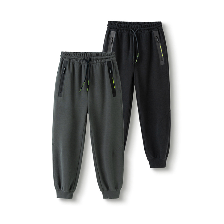 巴拉巴拉童装长裤2025年春季男中童针织舒适休闲裤202125108110