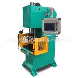 10吨单臂液压机精密压力机30吨台式轴承过盈配合液压机全自动电机