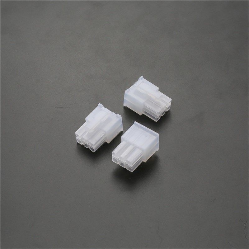 5557双排4.2mm胶壳连接器插头公母对接2P-4P-8R-12-10-24P接插件