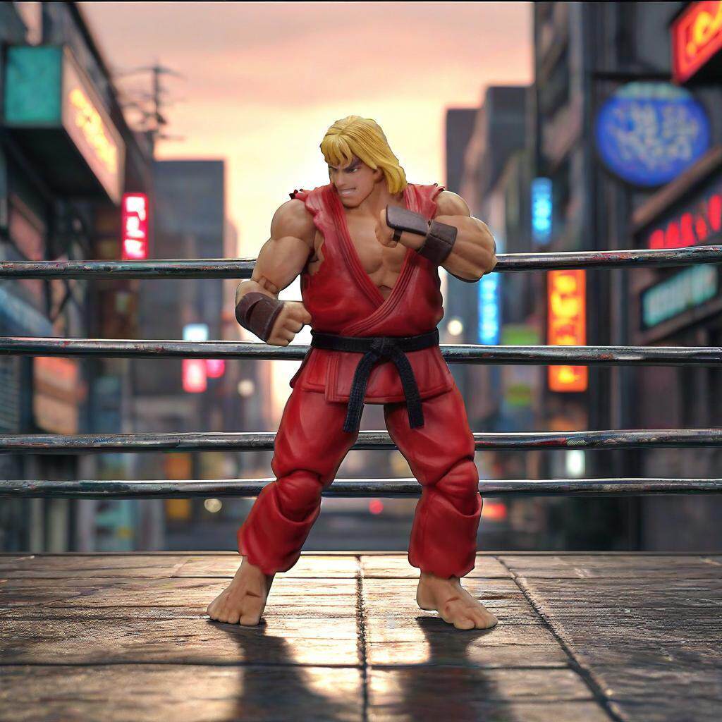 97风云再起拳皇手办摆件街头霸王肯隆游戏周边车载机箱摆件礼物