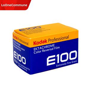 美国原装Kodak柯达E100 135彩色反转片正片胶卷26年远期 现货闪发