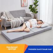 西吉高密度海绵床垫折叠床垫午睡垫单学生办公室午睡垫地板户外