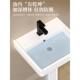 家用陶瓷立柱盆洗手盆洗脸盆一体落地式 洗面盆卫生间洗漱台小户型