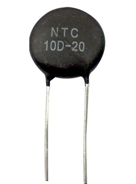 NTC MF72 5D-9功率型热敏电阻 黑色纽扣状热敏电阻 插件热敏电阻