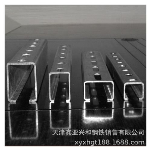 条状C型钢线槽支架 Q355B镀锌C型钢 焊接镀锌C型钢现货打孔喷漆