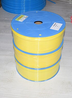 PU8*5/6*4 进口黄色气管/绿色/透明蓝/风炮管空压机气动软管