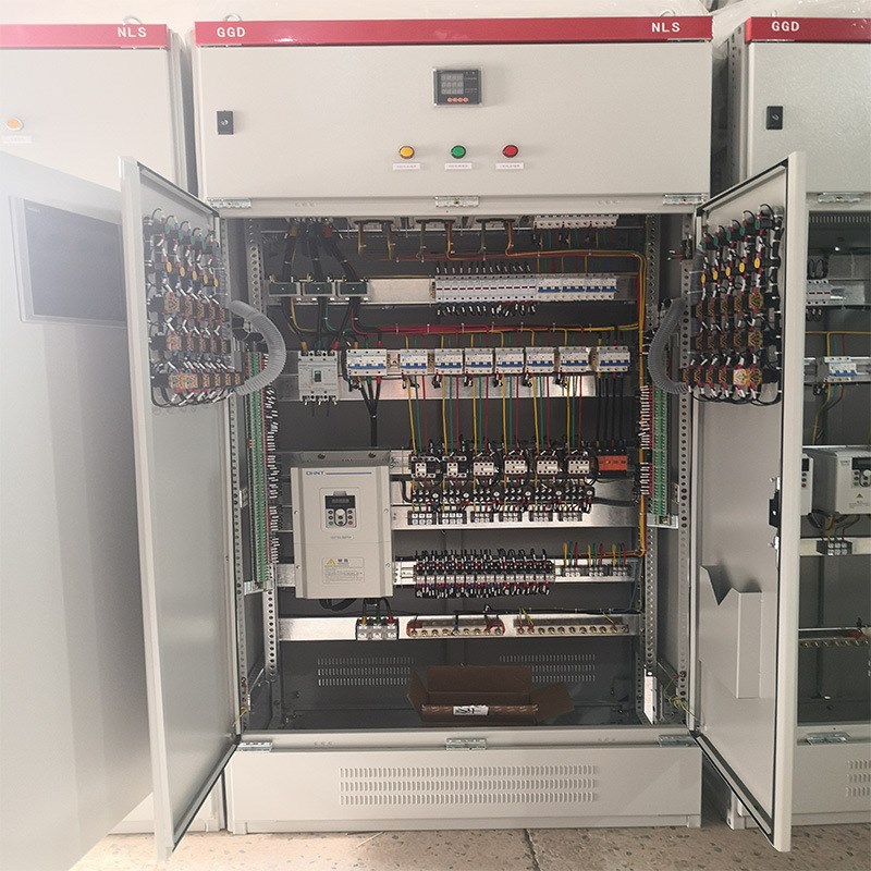 变频控制柜恒压供水系统污水处理PLC自动化可调速AB~变频器控制箱