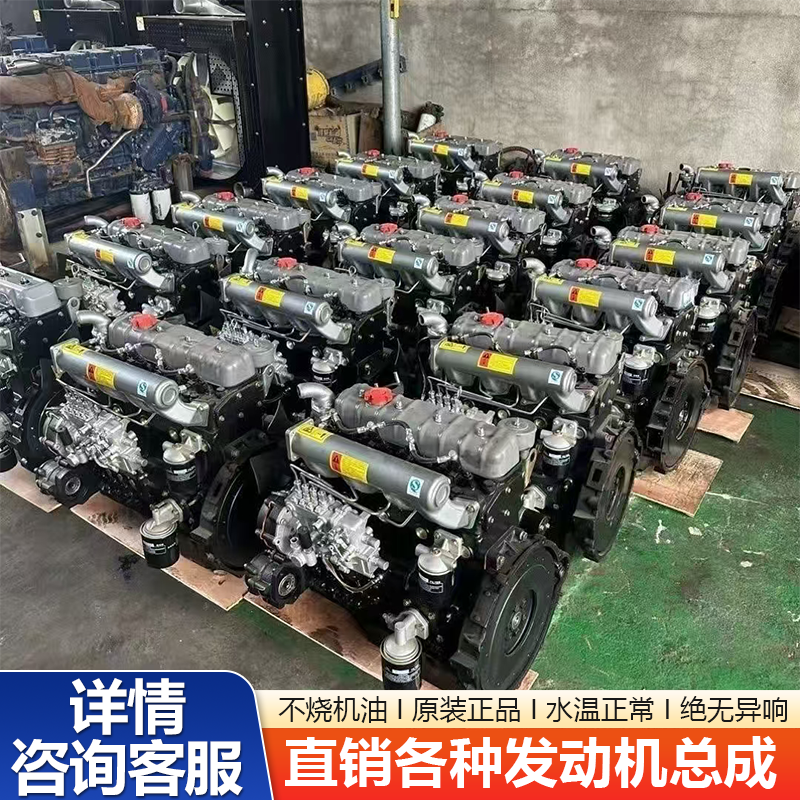 发动机总成新柴490495498叉车收割机挖机全柴油三缸四缸柴油机