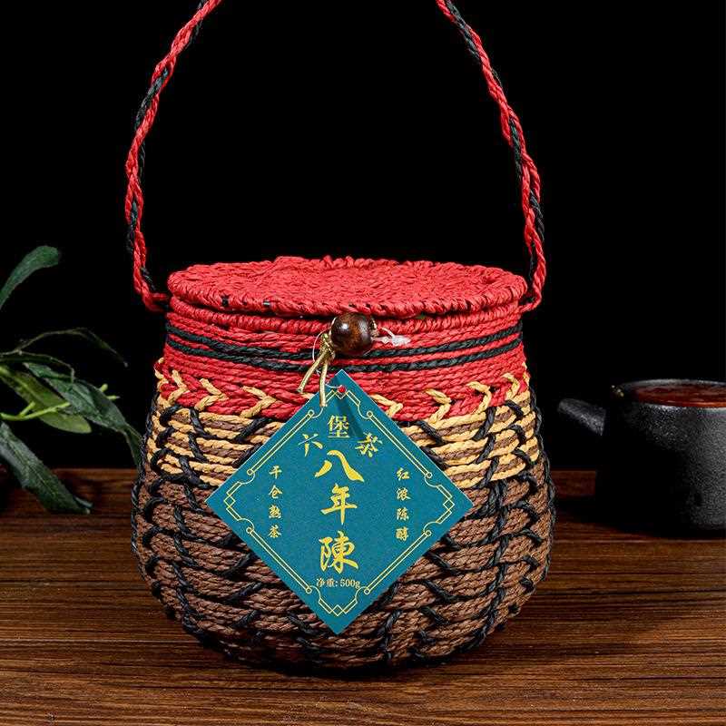 茶叶黑茶梧州六堡茶广西500g去湿陈香六堡散茶礼盒