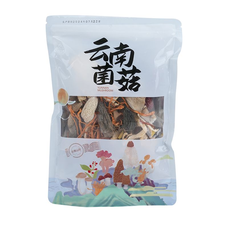 云南菌菇汤包羊肚菌竹荪