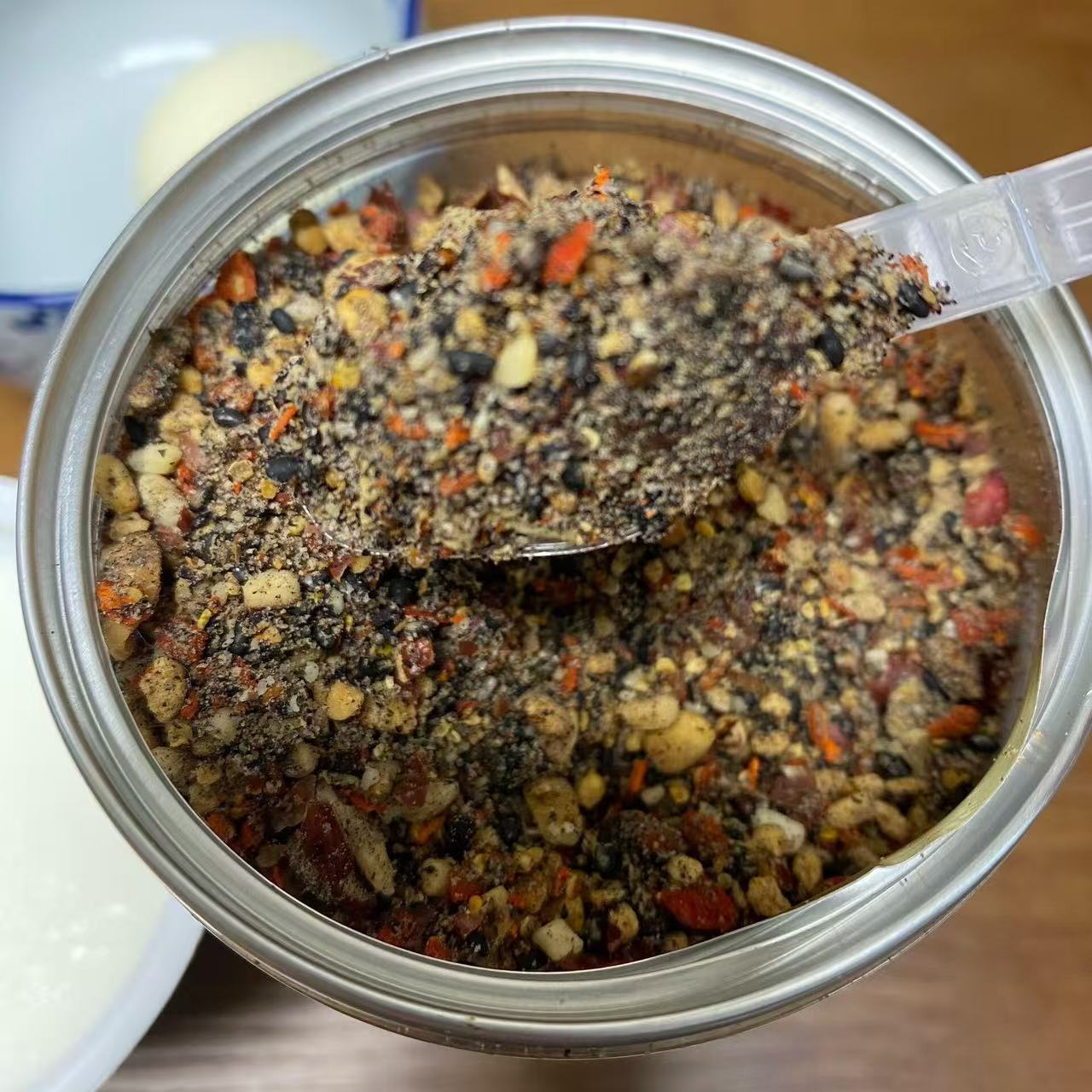 黑芝麻核桃粉营养早餐粉