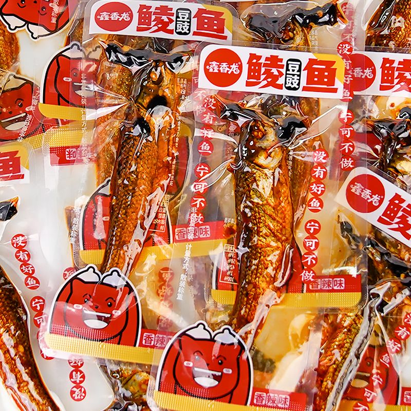 鑫香龙豆豉鲮鱼手撕鱼湖