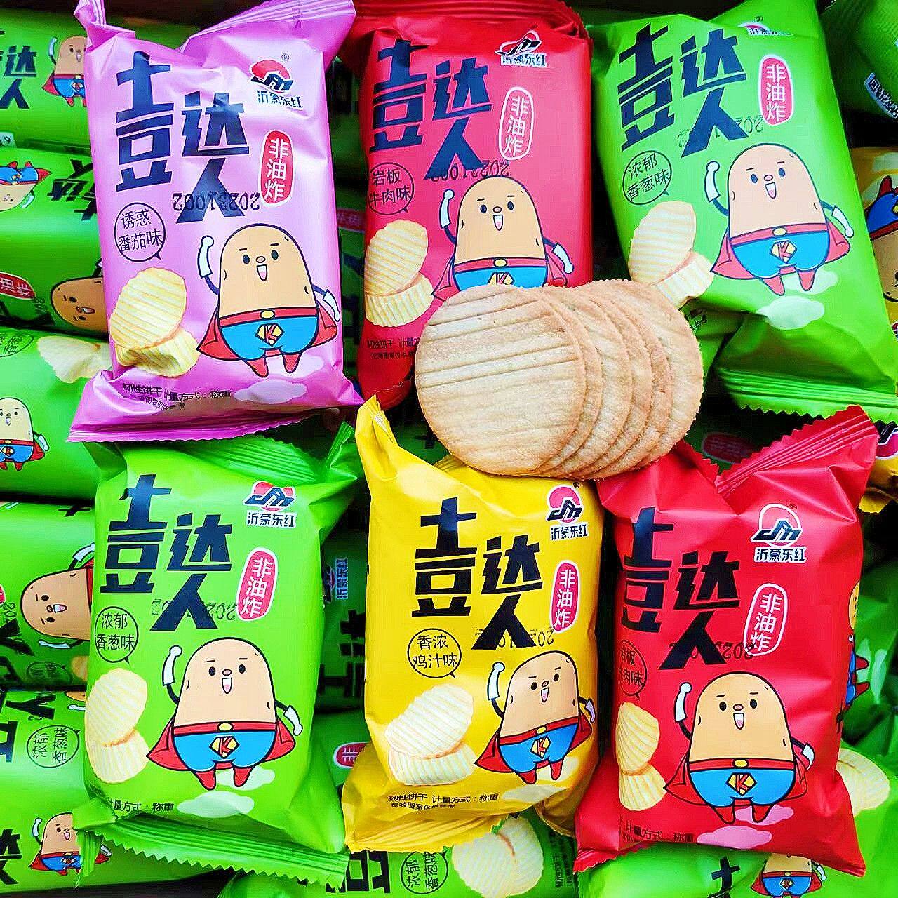 5斤装土豆达人饼干多口味