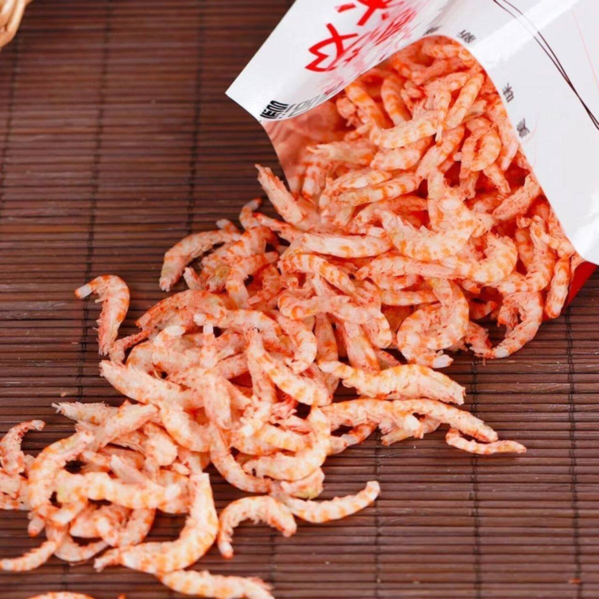 纯肉淡晒无皮磷虾虾米无