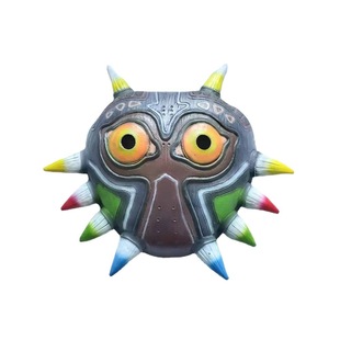 新塞尔达传说梅祖拉面具ZELDA MASK鬼节乳胶傩神面具傩舞傩戏道具