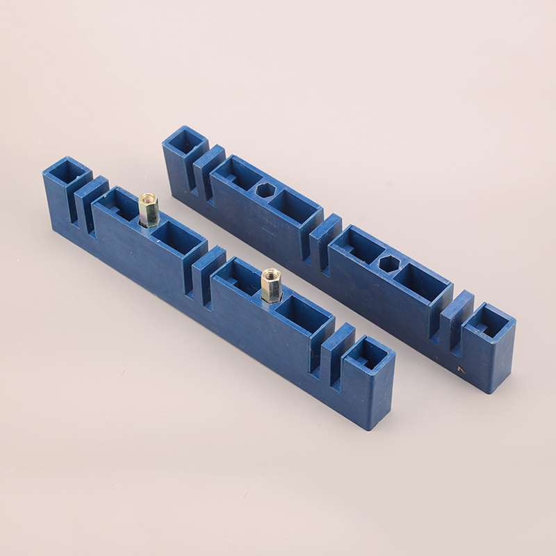 母线框架配电开关柜专用AMJ2蓝色双排母线框低压柜80X8绝缘母线框