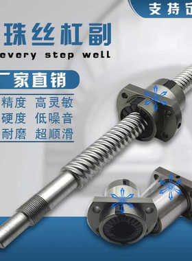 滚珠丝杠副BSSR BSSRK BSSE1204 1505 1510 2005 2010 2020 2505