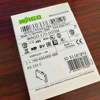 WAGO万可模块750-650003-000，提供，单(议价）