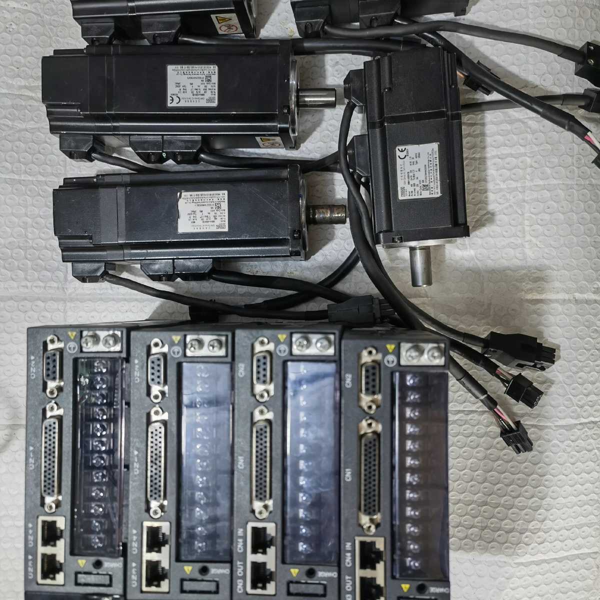 汇川伺服电机400w 带刹车或不带刹车套装议价图片
