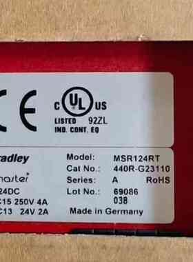 MSR124RT 440R-G23110,ab罗克韦尔安全继 (议价）