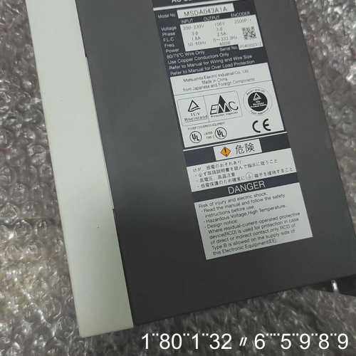 MSDA043A1A伺服驱动，商品为机器，非别的