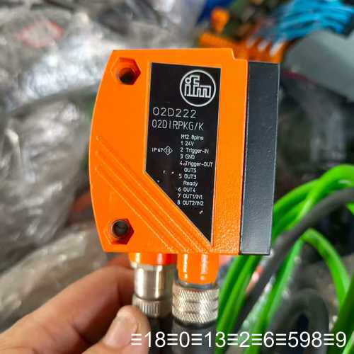 传感器O2D222，型号02DIRPKG/K，M12